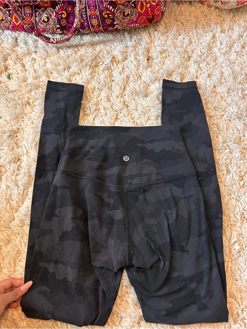 lululemon athletica Black Camouflage Align Leggings